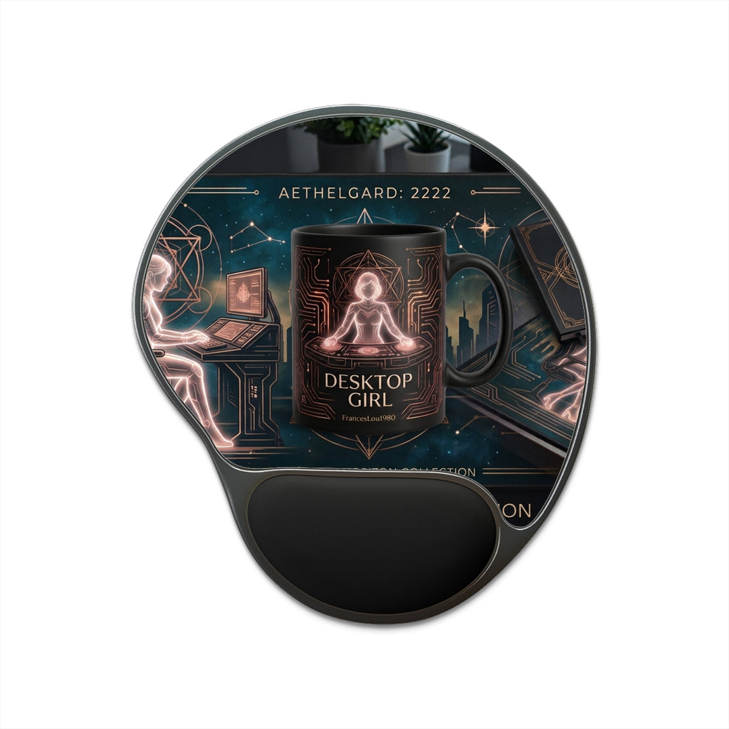 Mouse Pad With Wrist Rest