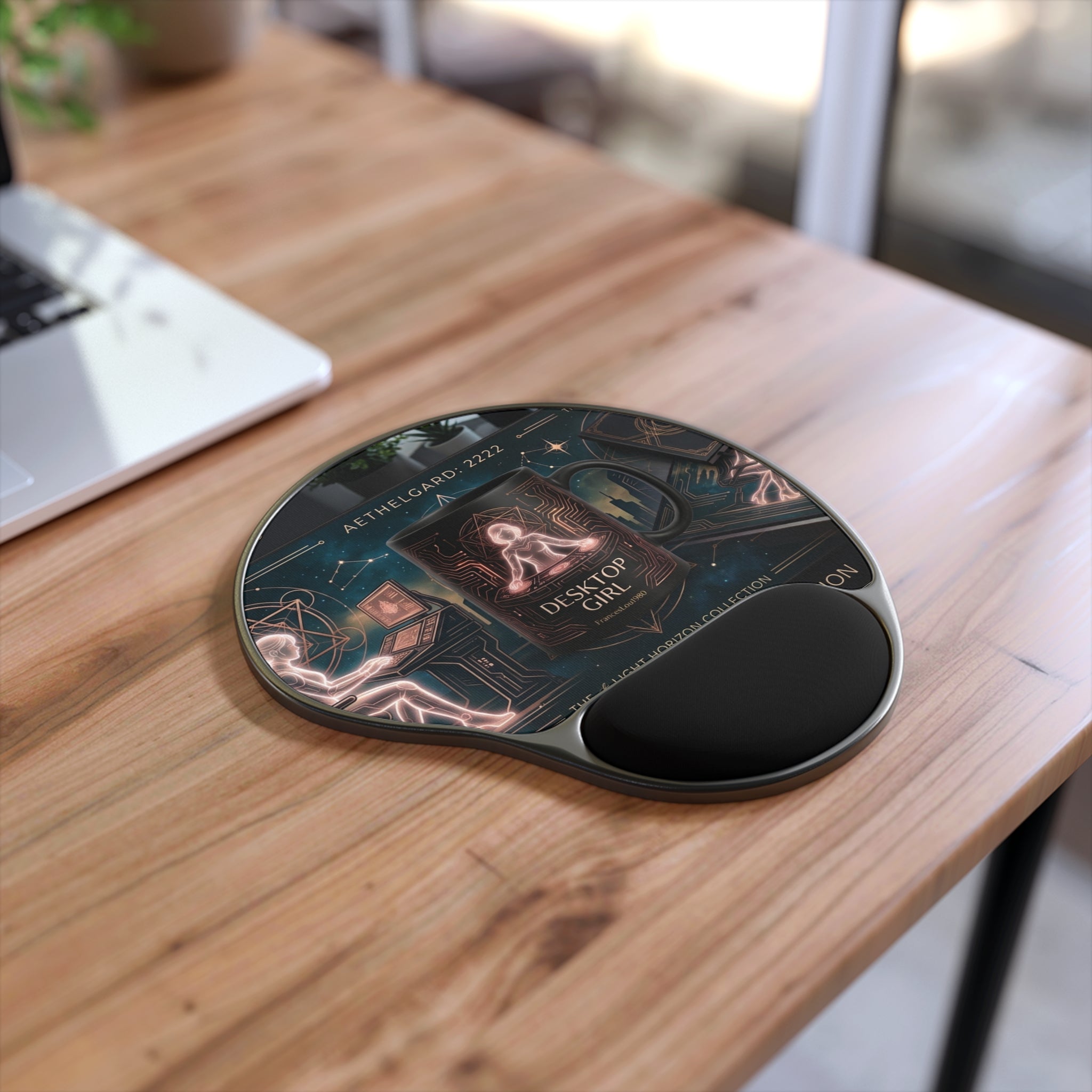 Mouse Pad With Wrist Rest