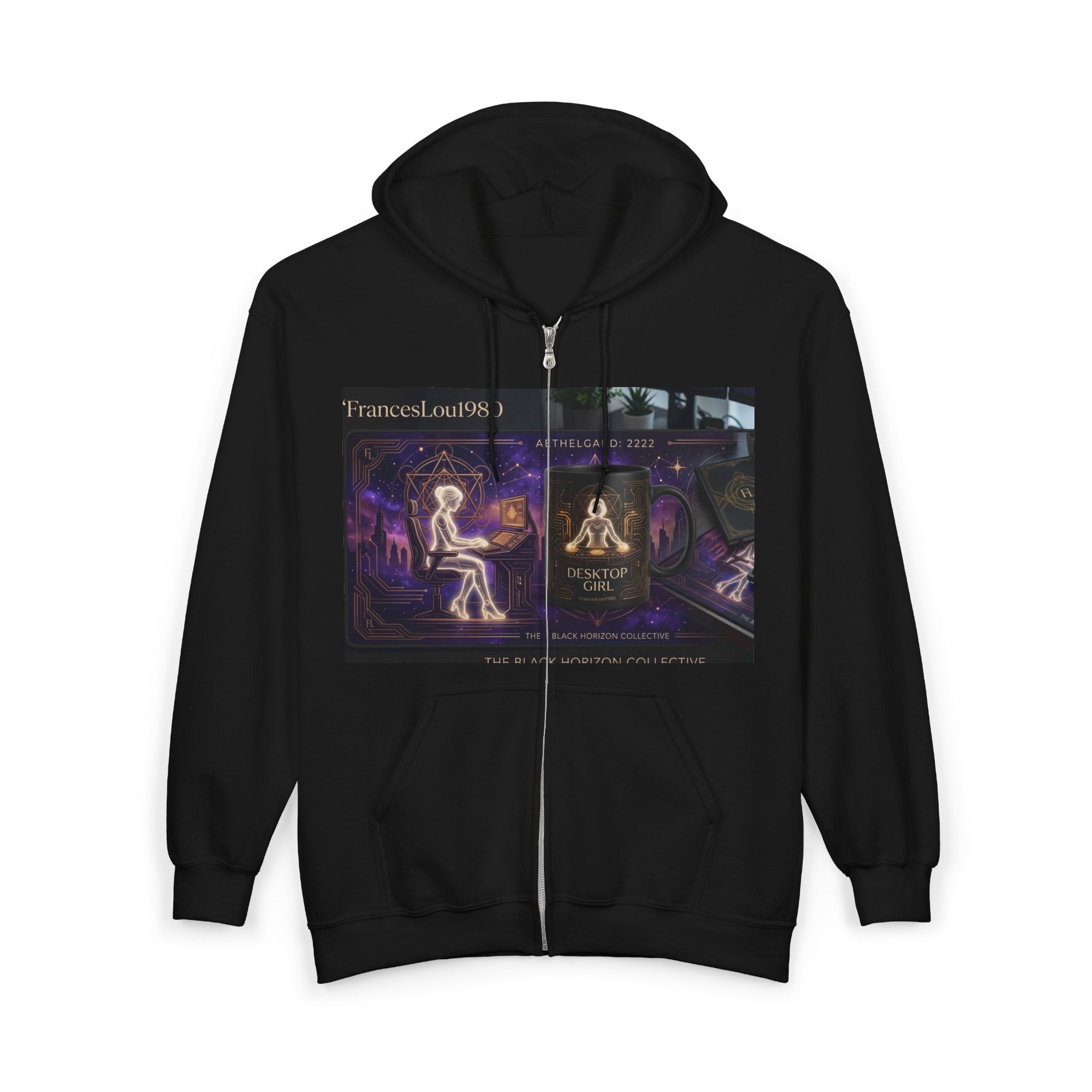 Full Zip Hooded Sweatshirt