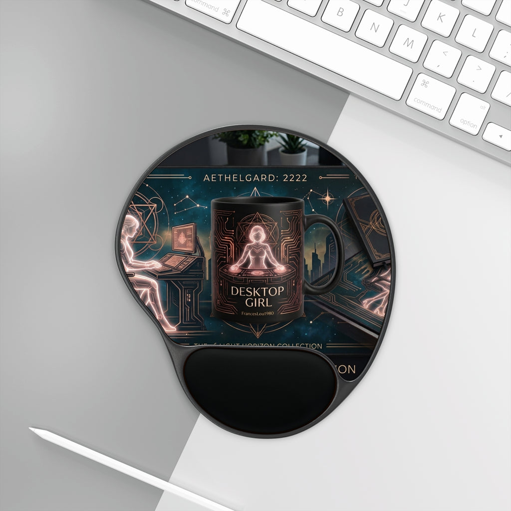 Mouse Pad With Wrist Rest