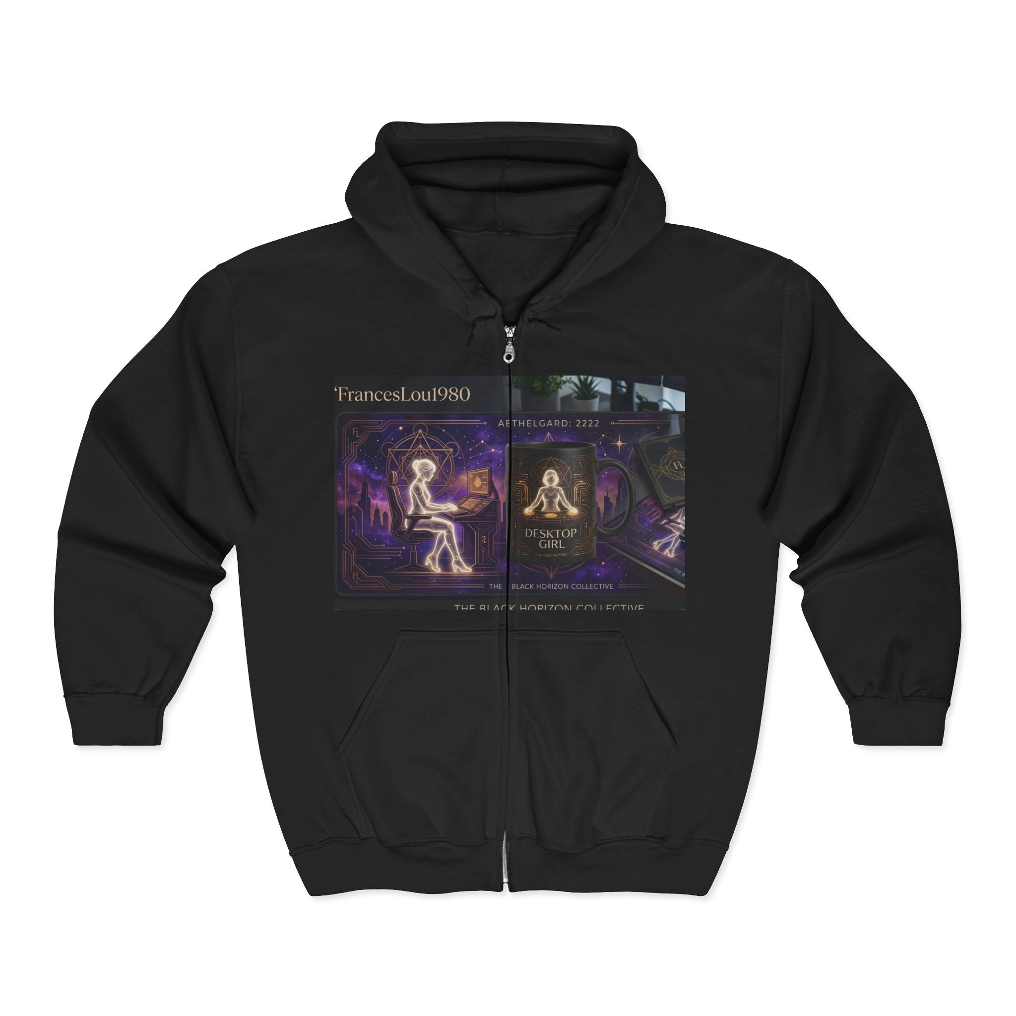 Full Zip Hooded Sweatshirt