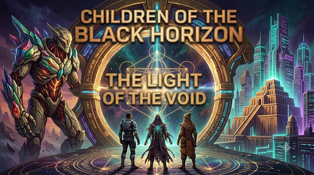 Children of the Black Horizon Light in the Void